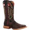 Durango Men's PRCA Collection Shrunken Bullhide Western Boot, CHESTNUT/BLACK ECLIPSE, M, Size 9.5 DDB0466